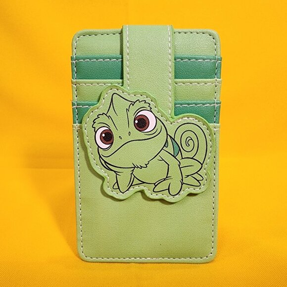 Buckle-Down Handbags - Disney Buckle Down Pascal Tangled Rapunzel Green Cardholder Wallet NEW
